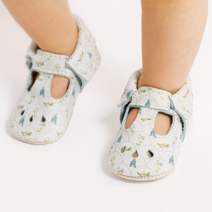 Tea Cup Mary Jane Baby Shoe