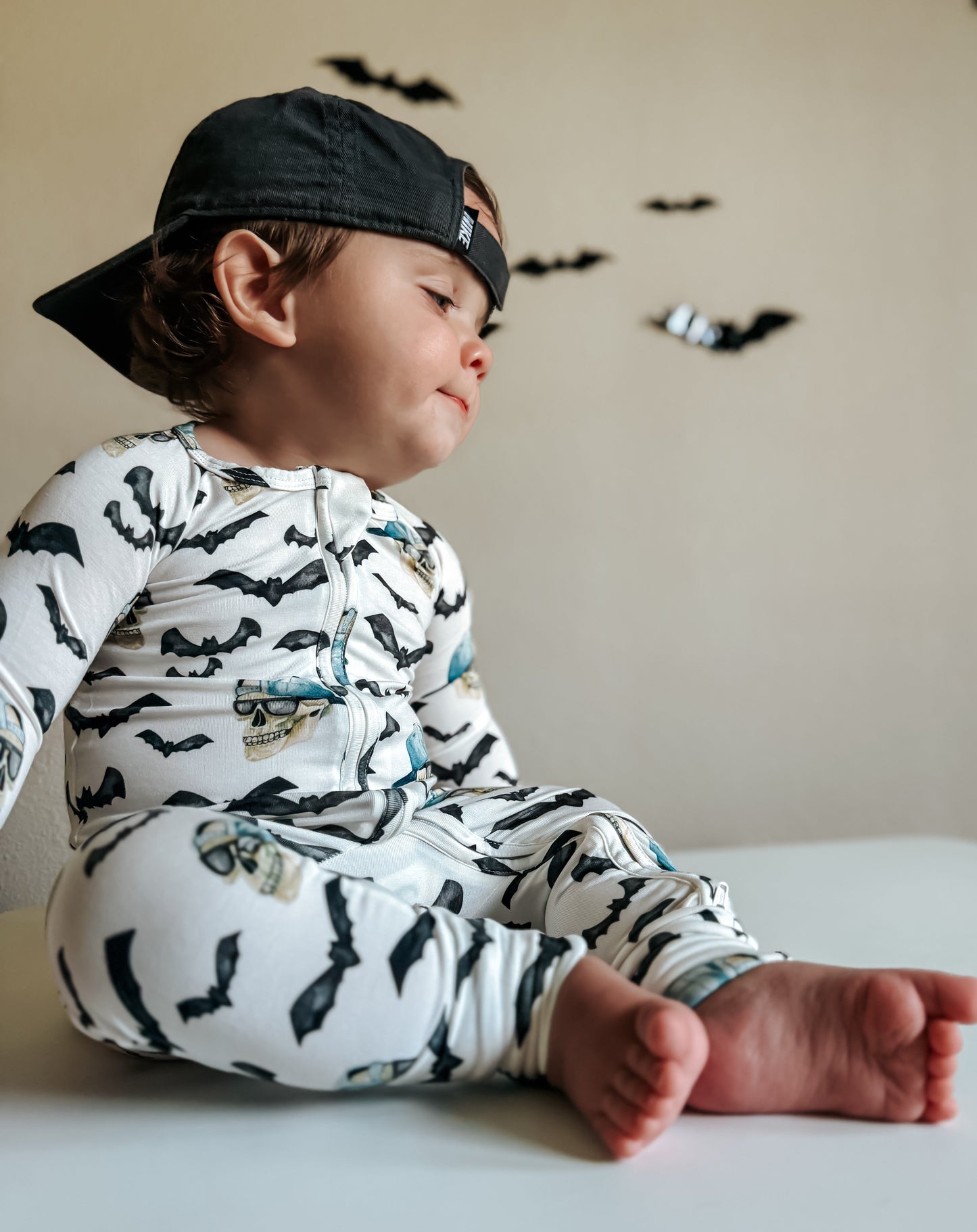 Spooky Bro Bamboo Zippy Pajamas