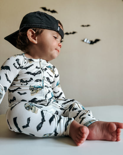 Spooky Bro Bamboo Zippy Pajamas