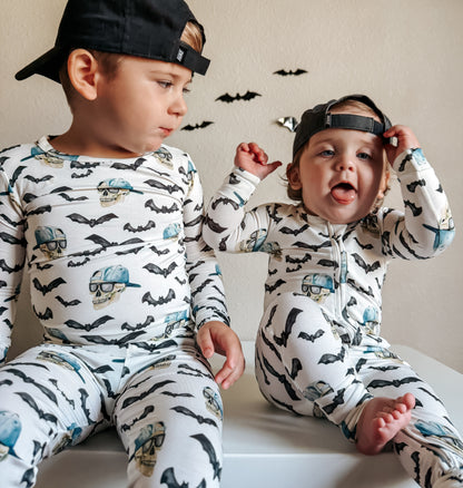 Spooky Bro 2pc Bamboo Pajamas