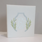 Baby Memory Book - Ivory Linen (w/ Accent)