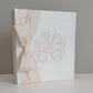 Baby Memory Book - Ivory Silk (w/ SATIN Bow)