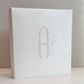 Baby Memory Book - Ivory Silk (w/o Bow)