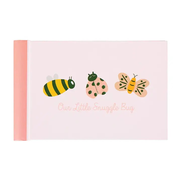 Baby Girl Memory Book Gift Set | Snuggle Bug Collection
