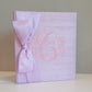Baby Memory Book - Lavender Silk (w/ SATIN Bow)