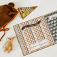 Little Camper Memory Book and Milestone Pennant Set