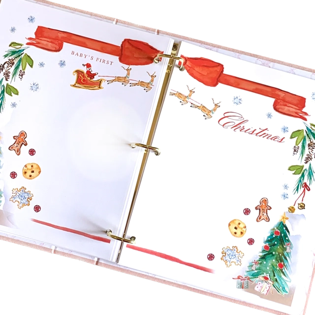 Our Baby Memory Book Keepsake Gift – Blue Box Set