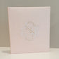 Baby Memory Book - Pink Shantung (NO Bow)