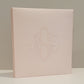 Baby Memory Book - Pink Shantung (NO Bow)