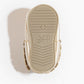 Platinum Moccasin Baby Shoe
