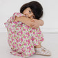 Melon Gingham Mary Jane Baby Shoe