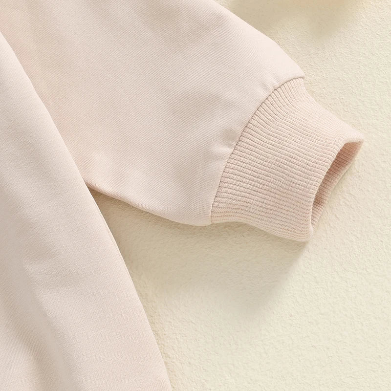 “I Dig Fall” Baby Boy Outfit – Tractor & Pumpkin Print Long Sleeve Top + Pants Set