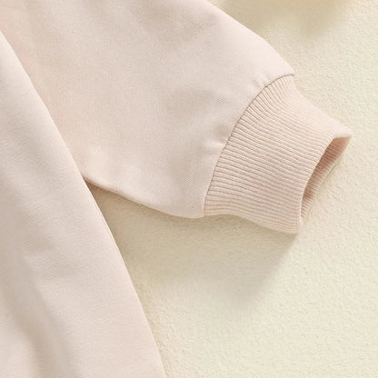 “I Dig Fall” Baby Boy Outfit – Tractor & Pumpkin Print Long Sleeve Top + Pants Set