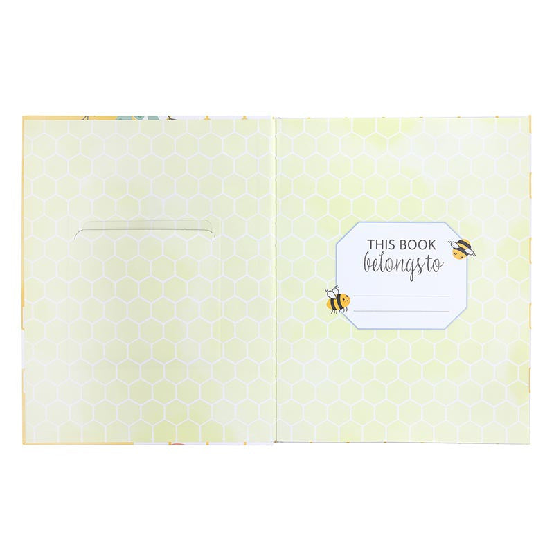 Sweet as can Bee Memory Book | Baby Girl Keepsake