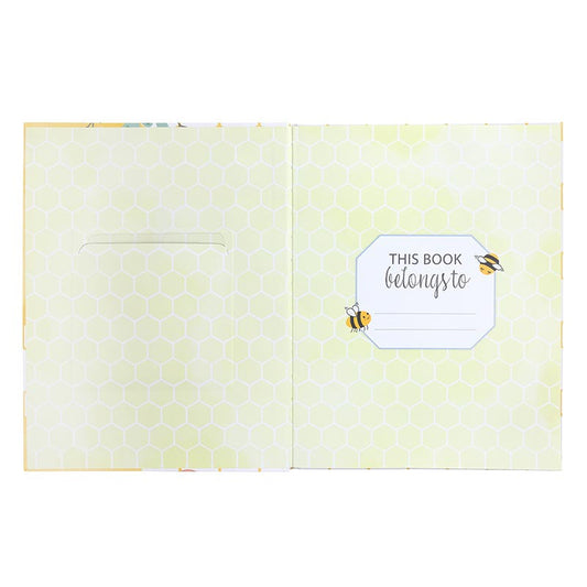 Sweet as can Bee Memory Book | Baby Girl Keepsake