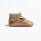 Weathered Brown T-Bar Baby Shoe
