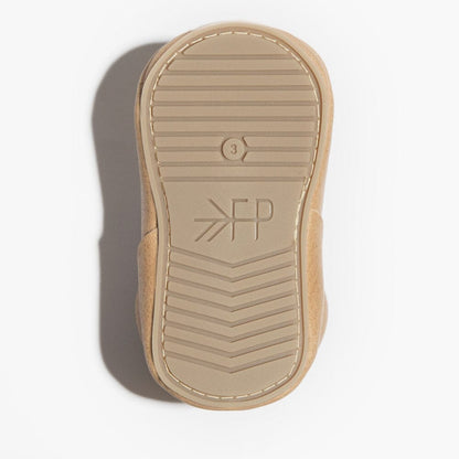 Weathered Brown T-Bar Baby Shoe