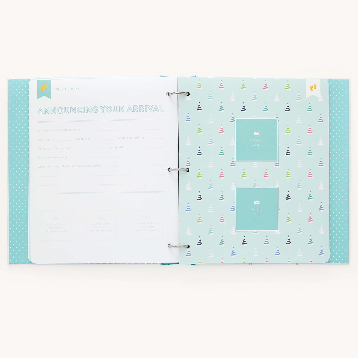 Adoption Baby Memory Book with Adoption Page Pack