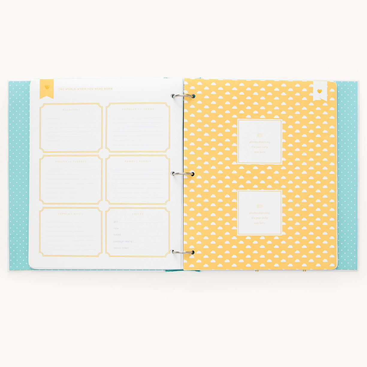 Adoption Baby Memory Book with Adoption Page Pack