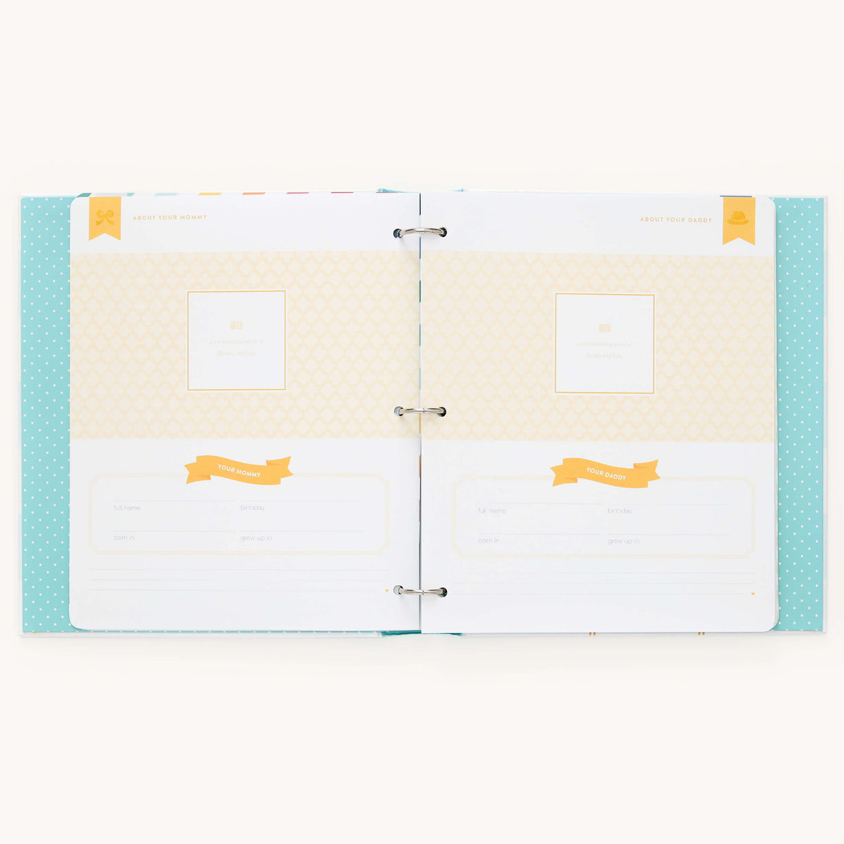Adoption Baby Memory Book with Adoption Page Pack