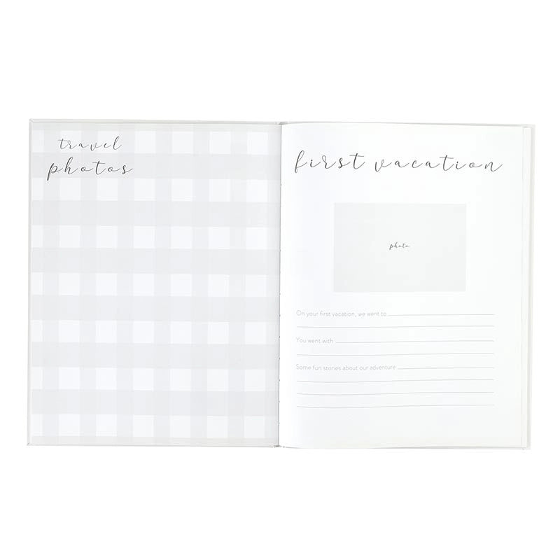 Little Moon Memory Book | Unisex Baby Keepsake Book