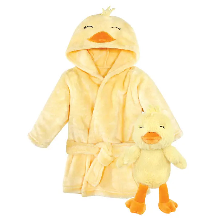 Ducky Gender Neutral Bathtime Baby Gift Basket – Newborn Essentials