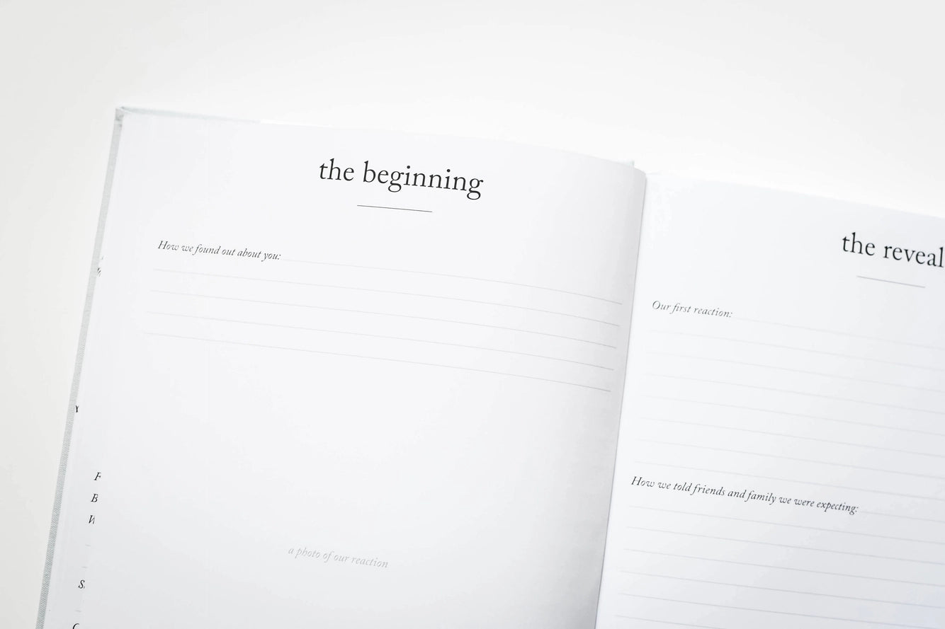 Baby's First Year Memory Book & Photo Album | Duncan & Stone