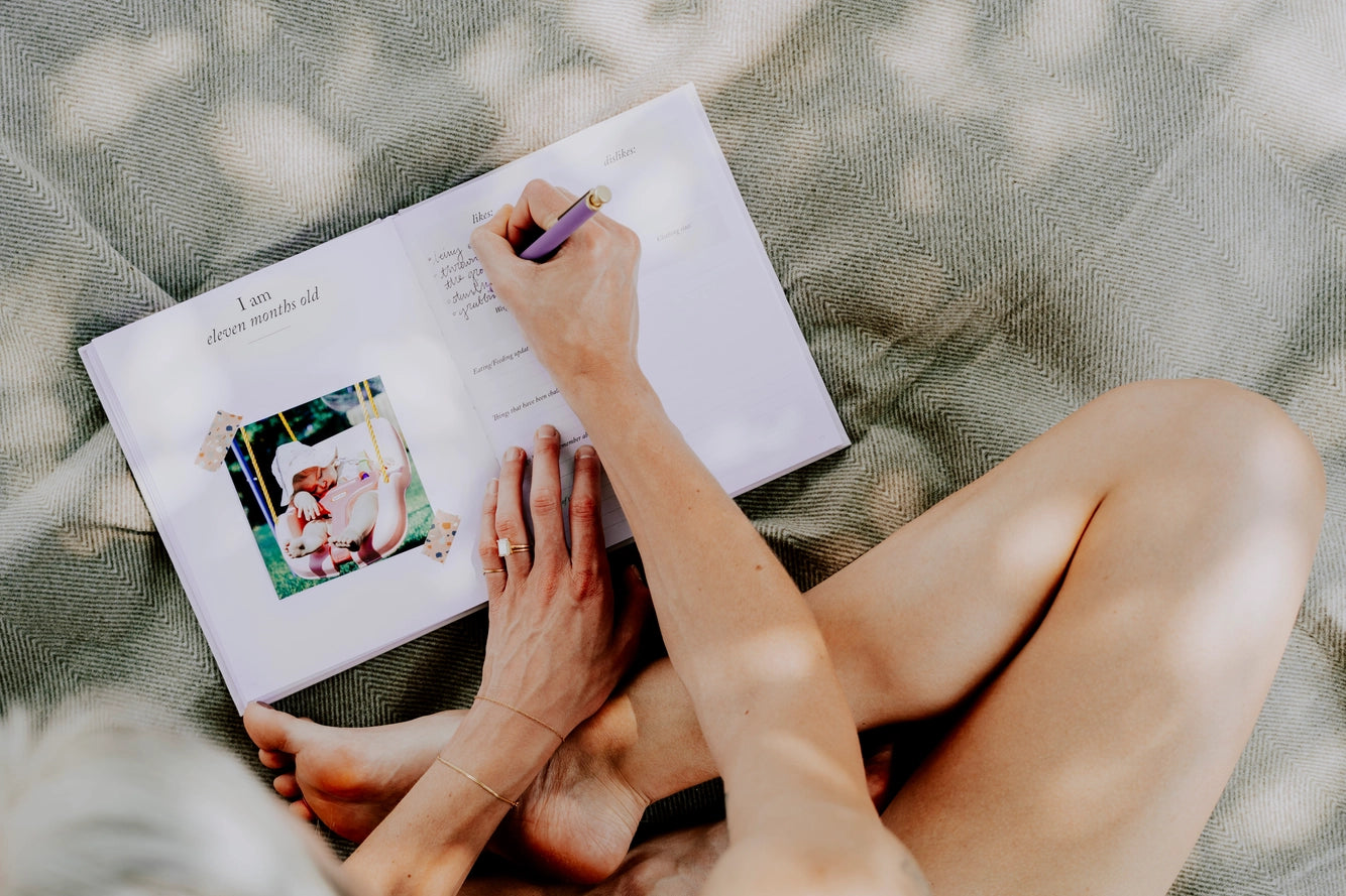 Baby's First Year Memory Book & Photo Album | Duncan & Stone