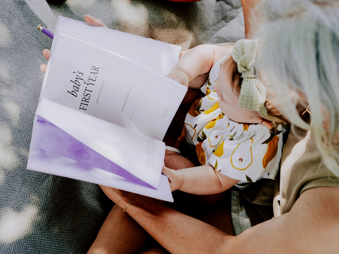 Baby's First Year Memory Book & Photo Album | Duncan & Stone
