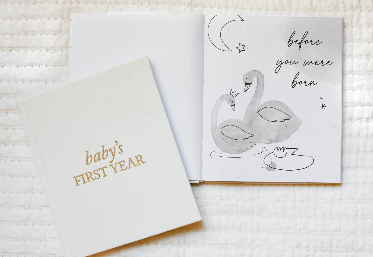 Baby's First Year Memory Book & Photo Album | Duncan & Stone