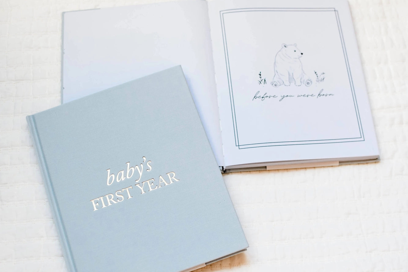 Baby's First Year Memory Book & Photo Album | Duncan & Stone