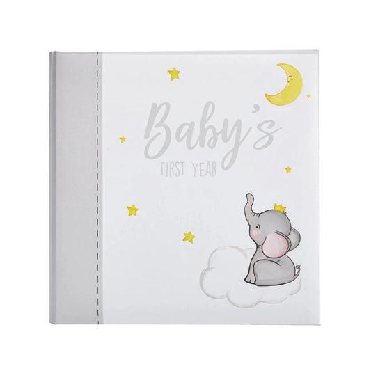 elephant baby memory book journal