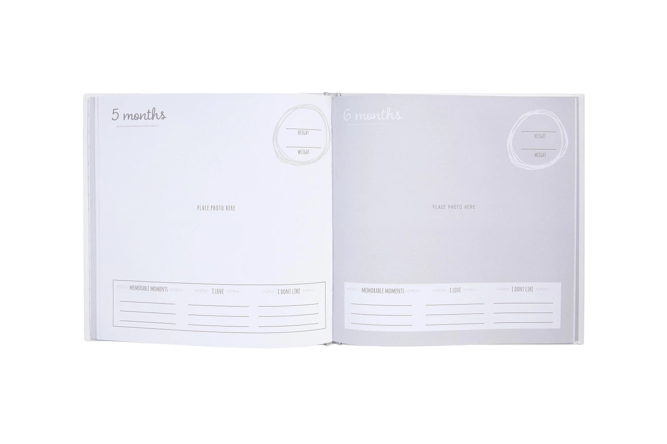Elephant Baby Memory Book – Keepsake Journal