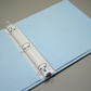 Baby Memory Book - Gray Linen (w/ SILK Bow)
