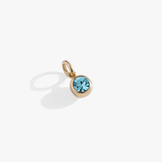March Birthstone Interchangeable Charm