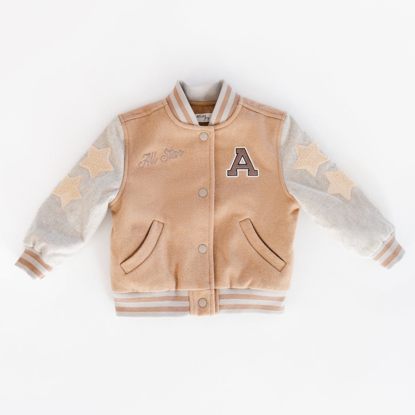 Letterman Jacket | Toddlers Unisex Lightweight Varsity Jacket