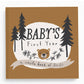 Little Camper Memory Book and Milestone Pennant Set