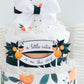Little Clementine Diaper Cake