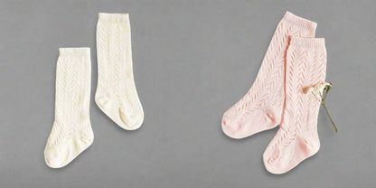 LLB Crochet Knee High Socks (2 pairs in each order)