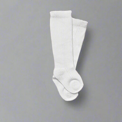 LLB Eyelet Knee High Socks (2 pairs in each order)