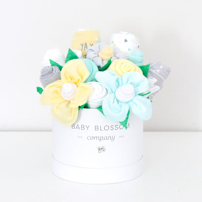 Neutral Hatbox Bouquet - Deluxe