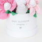 Pink Hatbox Bouquet - Petite