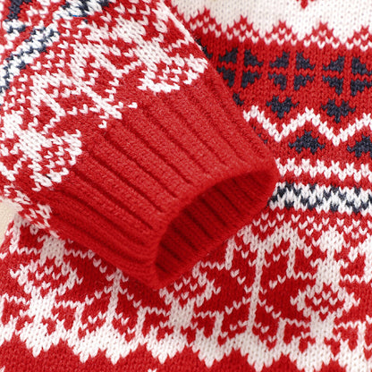 Baby Christmas Reindeer Sweater Romper 100% Cotton