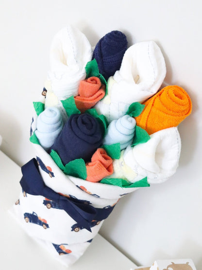 Pumpkin Truck Baby Gift Set