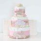 Teddy Bear Diaper Cake Collection - Pink