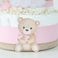 Teddy Bear Diaper Cake Collection - Pink