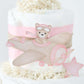 Teddy Bear Diaper Cake Collection - Pink