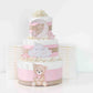 Teddy Bear Diaper Cake Collection - Pink