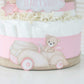Teddy Bear Diaper Cake Collection - Pink