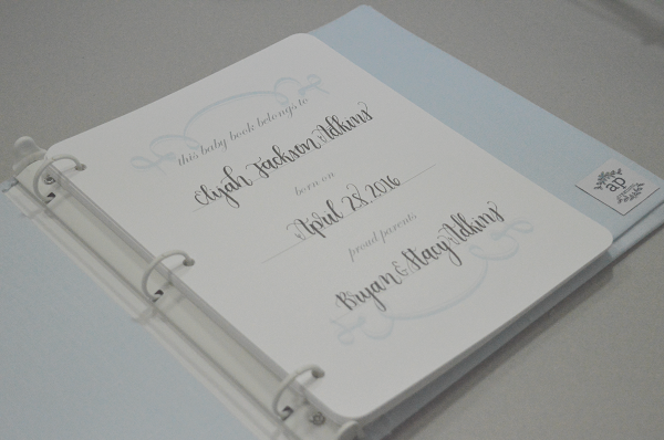 Baby Memory Book - Ivory Silk (w/ Accent)
